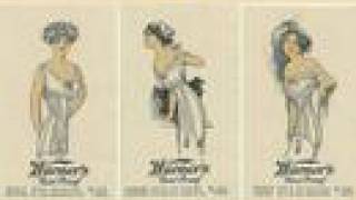 Fashions in corsets and lingerie year by year 1900  1950 [upl. by Ecadnak]