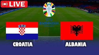 🔴Jetojnë Kroacia vs Shqipëria  UEFA EURO 2024  Ndeshje live sot  LIVE Croatia vs Albania [upl. by Adnilemreh]