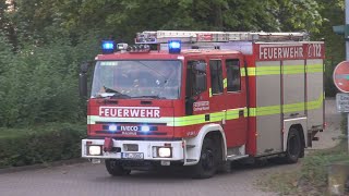 Löschzug  TLF 2450  RTW Feuerwehr CastropRauxel mit ReserveLF [upl. by Marris]