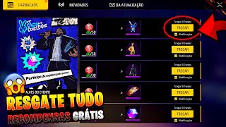 CORREE RESGATE OS PRÊMIOS DA PÁSCOA PEGUE AS SKINS 100 FRAGMENTOS E TROCA NICK  FREE FIRE [upl. by Akimyt]