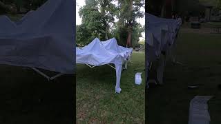 Ultimate Outdoor Event Shelter COBIZI 10x20 Pop Up Canopy Review [upl. by Soisatsana]