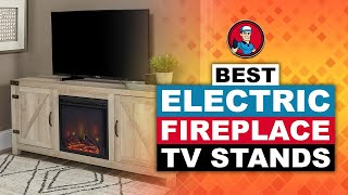 Best Electric Fireplace TV Stands 📺 Buyers Guide  HVAC Training 101 [upl. by Amian]