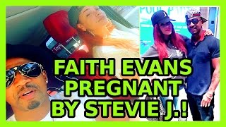 FAITH EVANS PREGNANT BY STEVIE J KARMA FOR JOSELINE HERNANDEZ LHHATL [upl. by Bernadette]