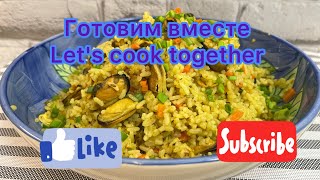 Рис с мидиями Rice with mussels [upl. by Alake335]