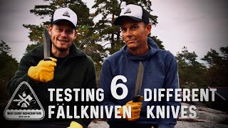 Fällkniven Knife Test 6 Models Compared [upl. by Rotow]