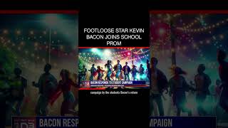 Footloose Star Kevin Bacon Joins School Prom [upl. by Nannek]