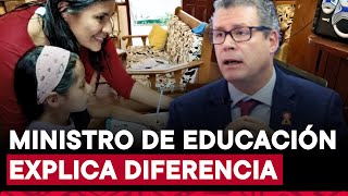 ¿Cuál es la diferencia entre clases virtuales y remotas Ministro de Educación lo explica [upl. by Auqcinahs]