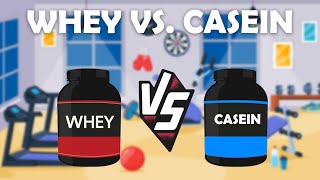 Casein Protein VS Whey Protein Which One Is Better [upl. by Nylle]