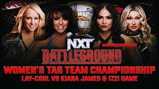 LayCool vs Kiana James amp Izzi Dame  Women’s Tag Team Championship [upl. by Sammons]