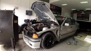 BMW E36 Jenvey ITB M50B30 Stroker Mapping  EFIParts [upl. by Harald]