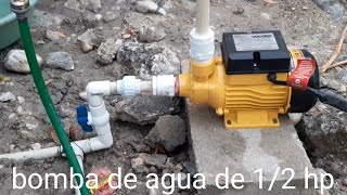 como instalar una bomba de agua periferica de 12 hp 2024 [upl. by Piane]