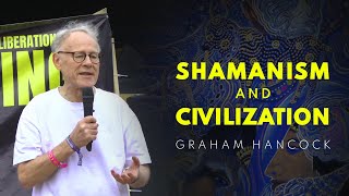 Graham Hancock Shamanism and Civilization  Presentation at Glastonbury Festival 2024 [upl. by Akit]