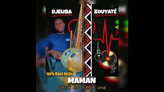 Djeliba Kouyaté  Maman  By Petit One 100 Kora Instrumental [upl. by Jehias472]