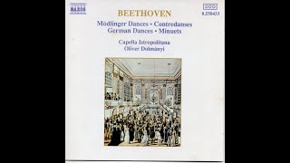 BEETHOVEN  Modlinger Dances  Contredanses  German Dances  Minuets [upl. by Siderf]