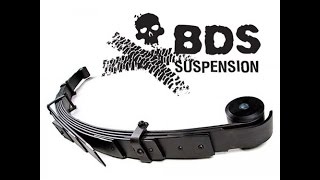 BDS GlideRide Leaf Spring Suspension 2007 GMC 1500 [upl. by Girvin]