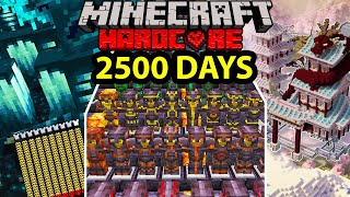 I Survived 2500 Days in Hardcore Minecraft FULL MOVIE [upl. by Rozalin913]