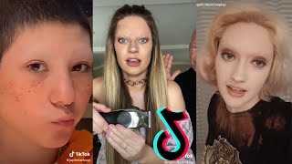 GIRLS SHAVING EYEBROWS TIKTOK COMPILATION 😱😂🤪  WHAT HAS QUARANTINE DONE ft Hannah Stocking [upl. by Hazen]