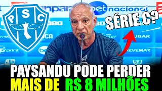 quotALERTA FIEL RISCO DE QUEDA E A PERDA DE R 8 MILHÕES VAMOS SALVAR O PAPÃOquot [upl. by Consalve515]