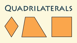 What is a Quadrilateral – Geometric Shapes – Geometry [upl. by Guildroy]