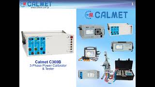 Calmet C300B Power Calibrator amp Tester [upl. by Anirdua282]