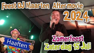 Feesttent  Haaften Aftermovie feestdjmaarten marcoschuitmaker feesttent showbureau [upl. by Analat]