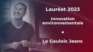 Artinov Rhône 2023  Lauréat Innovation environnementale  Le Gaulois Jeans [upl. by Anitsyrhc]