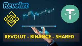 Skicka pengar från Revolut till Binance  från Binance till Shared [upl. by Yankee853]