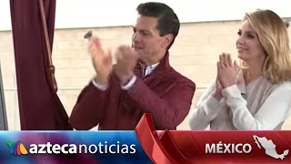 Peña Nieto entregó obras de infraestructura en el Edomex [upl. by Hgalehs]