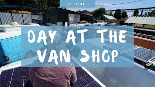 Tocci Vlog Ep 3  Day at the Van Building Shop [upl. by Shermy884]