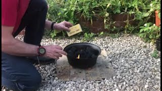 How to light a Netherton Foundry outdoor hob [upl. by Ikaz990]