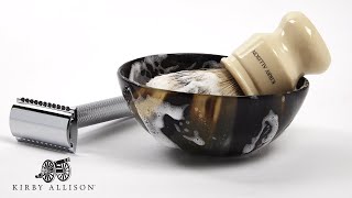 How To Use And Care For Your Shaving Brush  Kirby Allison [upl. by O'Malley]