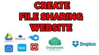 How to Create File Uploading And Sharing Website Like MediaFire  Douploads [upl. by Gershon265]