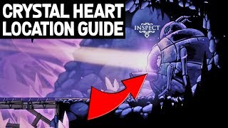 Hollow Knight How to Find Crystal Heart Ability Definitive Guide [upl. by Grose]