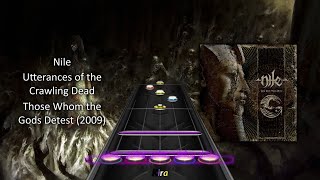 Nile  Utterances of the Crawling Dead Clone Hero Chart Preview [upl. by Elaweda751]