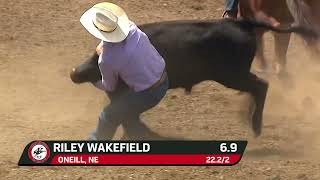 Enjoy the highlights of performance 2 of Pro Rodeo action at the 88th Ponoka Stampede [upl. by Suoivatram]