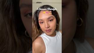 Best Summer Hairstyles That You Need To Try💗😲✨  Cute Hairstyle Tutorial☀️  Nykaa Shorts [upl. by Alyce]