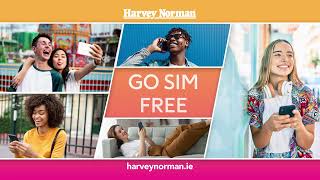 Go Sim Free With Harvey Norman [upl. by Lareena]