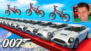 GTA V Online BMX vs CARRO 007  a jogada do MESTRE [upl. by Revlys964]