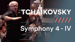 TCHAIKOVSKY  Symphony No 4 in fminor op 36  IV Finale Allegro con fuoco [upl. by Tarfe]