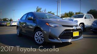 2017 Toyota Corolla LE 18 L 4Cylinder Review [upl. by Hsital904]