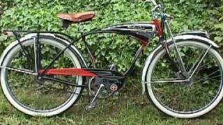 VINTAGE Schwinn heavy weight bicycle slide show [upl. by Ayamat]