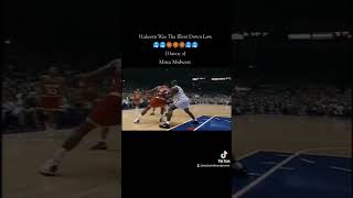 HAKEEM OLAJUWON HIGHLIGHTS hakeemolajuwon postmoves highlights nba basketball mistamidwest [upl. by Borgeson]