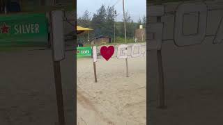 Goa Mandrem beach 2025 song love hindisong music bollywood riteshvlogsrv goahotel minivlog [upl. by Nylanaj]