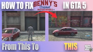 how to fix bennys motorworks mod not working  LAZYMAX [upl. by Anear]