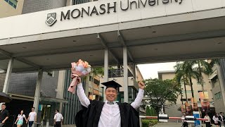 Graduation Ceremony Vlog  Monash University Malaysia [upl. by Annuhsal206]