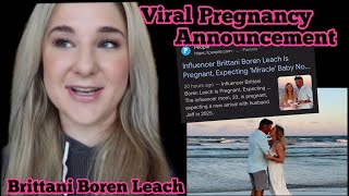 Brittany Boren Leach 7 Pregnancies During 8 Year Marriagecomplications [upl. by Reteip18]