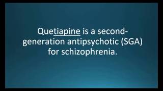 How to pronounce quetiapine Seroquel Memorizing Pharmacology Flashcard [upl. by Anaibaf690]