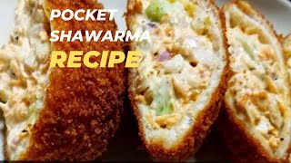 Delicious pocket shawarma recipe ￼ [upl. by Prunella]