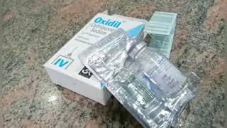 Injection Oxidil Ceftriaxone Sodium 1g iv Antibiotic and said effect [upl. by Janetta106]