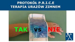 Leczenie zimnem  Zastosowanie okładów z lodu  Urazy  Kontuzje  🇵🇱 🇪🇺 [upl. by Itra]